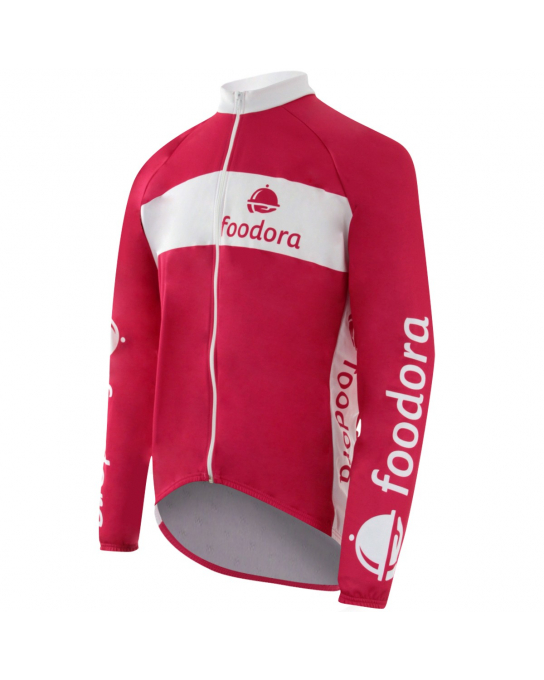 Maillot cycliste personnalisé pas cher manche longues - Poli.fr