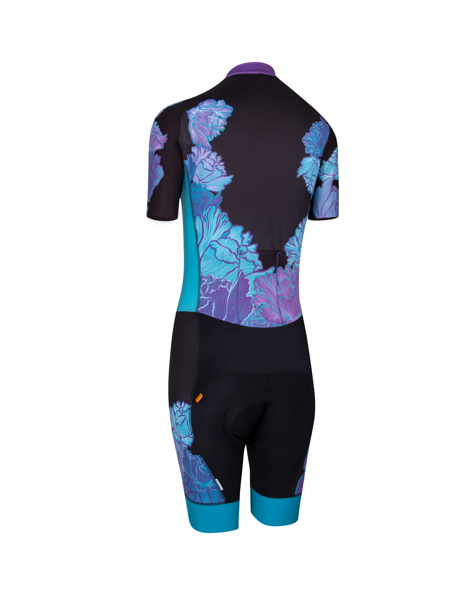 Combinaison Cyclisme Starbucks – Homme, Taille XL, Noir/vert, Matière Stretch