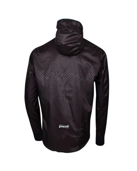 Coupe-vent à capuche mixte Kamal Polka