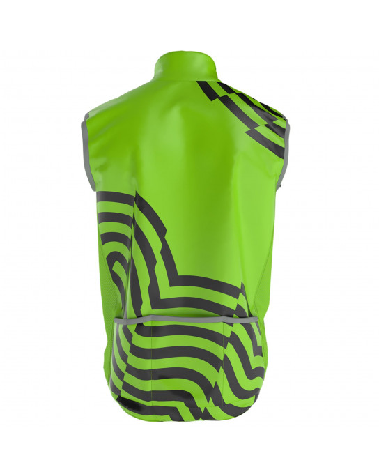 GILET DE SECURITE HAUTE VISIBILITÉ VELO ROSE FLUO pour les clubs