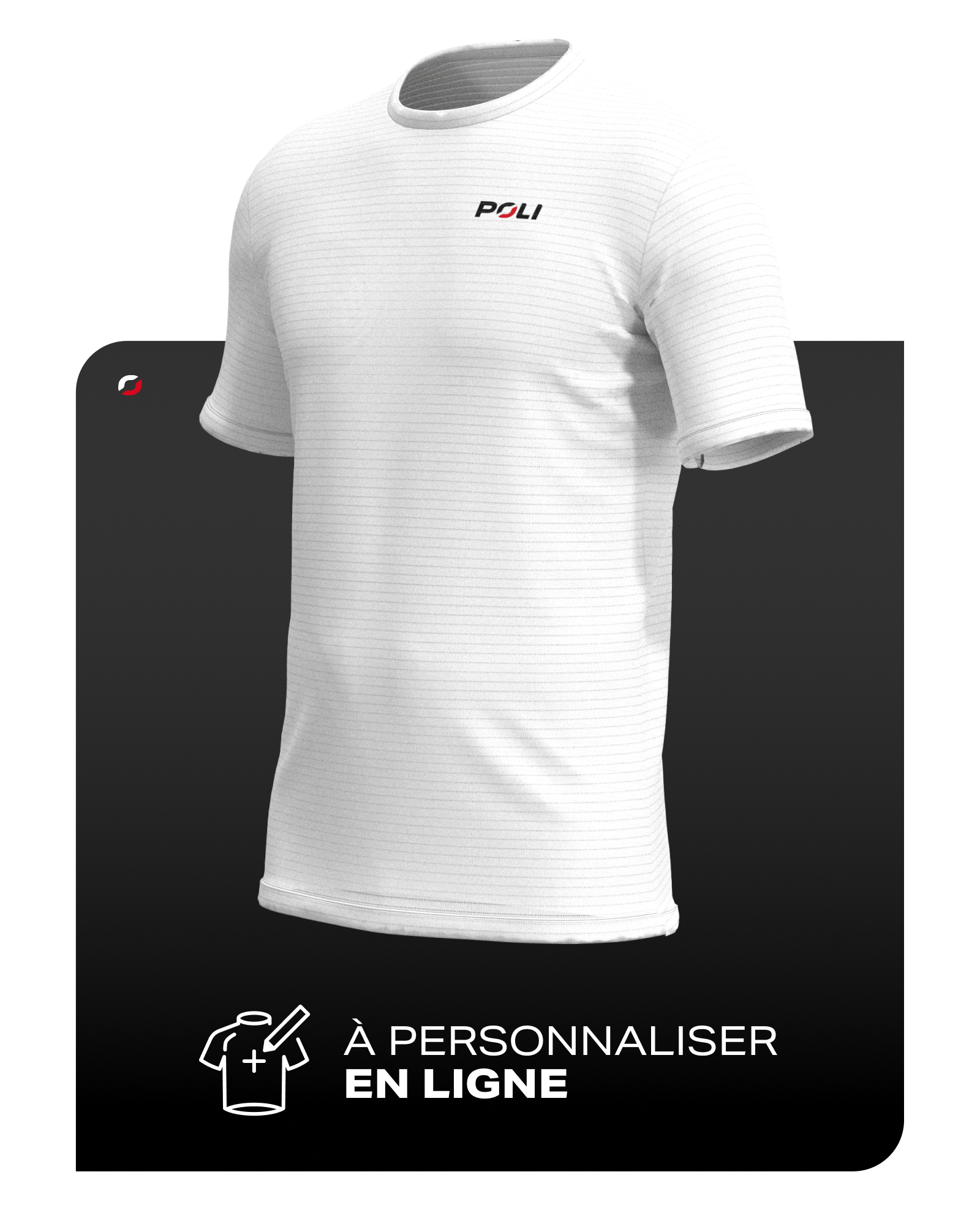 T-shirt de sport personnalisé respirant - manches courtes - Mister Tee