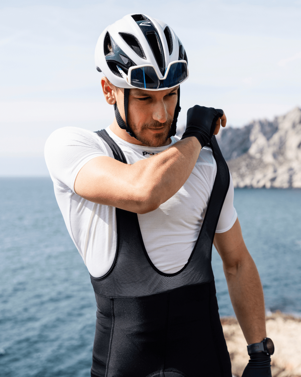 Cuissard à Bretelles Thermique GORE WEAR Swiftride+ Pour Homme - Gris Graphite - Taille M - Pour Cyclisme Court/moyen