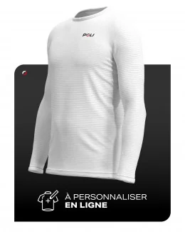 T-shirt running BERKO manches longues personnalisable