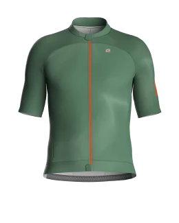 Maillot cyclisme premium unisexe - MIRAGE | VERT