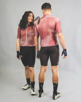Cuissard cyclisme premium unisexe - MIRAGE | MARRON