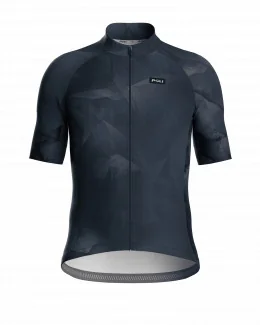 Maillot cyclisme ajusté unisexe - PRISME | BLEU MARINE