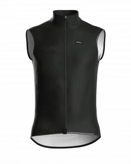 Gilet cyclisme sans manches unisexe - PRISME | NOIR