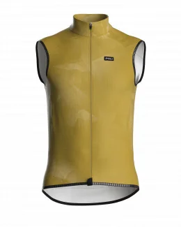 Gilet cyclisme sans manches unisexe - PRISME | JAUNE