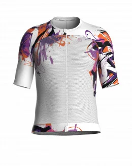Maillot cyclisme premium été unisexe - FRESK | BLANC
