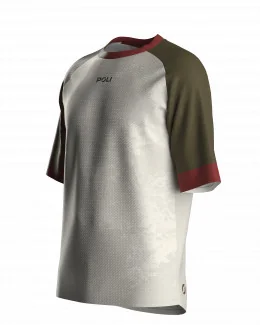 Maillot VTT manches courtes unisexe - SIERRA | BEIGE