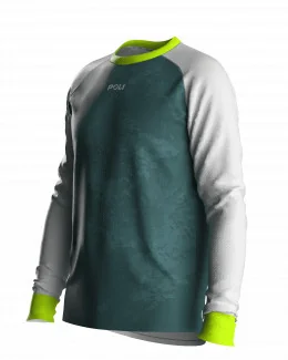 Maillot VTT manches longues unisexe - SIERRA | VERT
