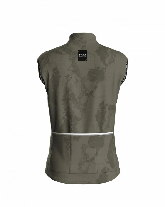 Maillot cyclisme sans manches unisexe - CARRARE
