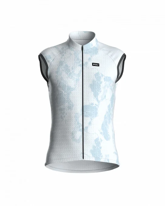 Maillot cyclisme sans manches unisexe - CARRARE
