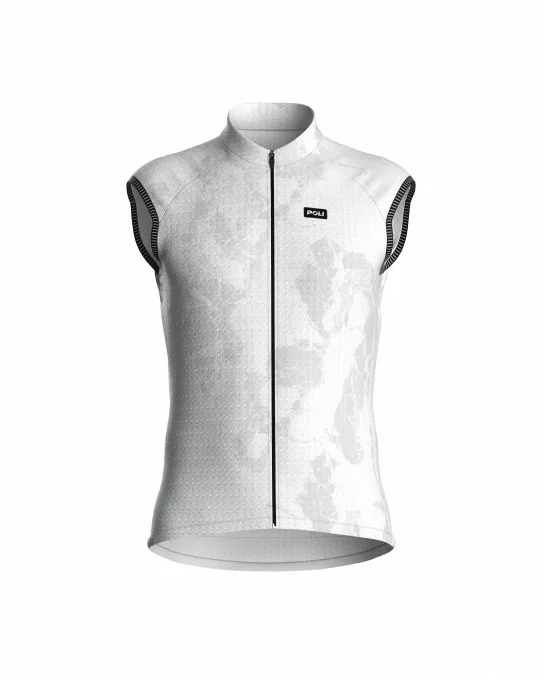 Maillot cyclisme sans manches unisexe - CARRARE