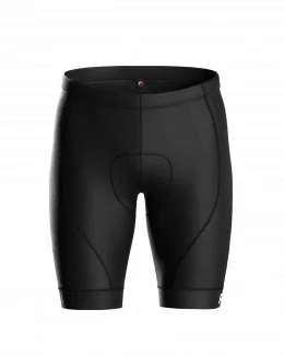 Cuissard cyclisme sans bretelles unisexe - ESSENTIEL | NOIR