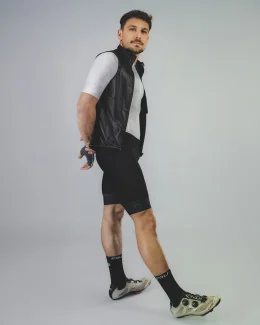 Gilet cyclisme sans manches unisexe - PRISME | NOIR