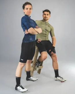 Maillot cyclisme ajusté unisexe - PRISME | KAKI