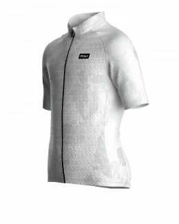 Maillot cyclisme enfant - CARRARE | BLANC