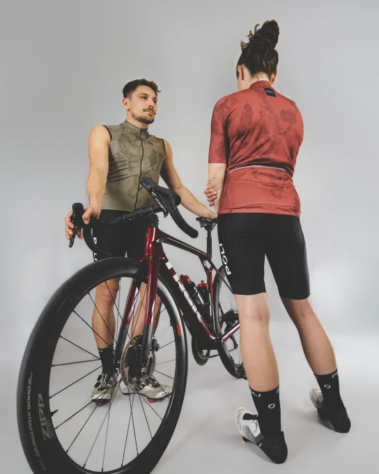 Maillot cyclisme sans manches unisexe - CARRARE