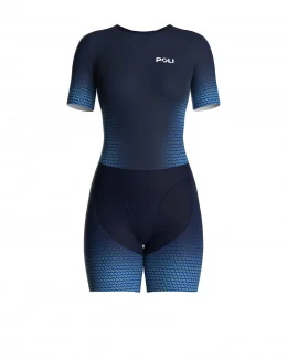 Trifonction premium femme manches courtes - DEEPRA | BLEU MARINE