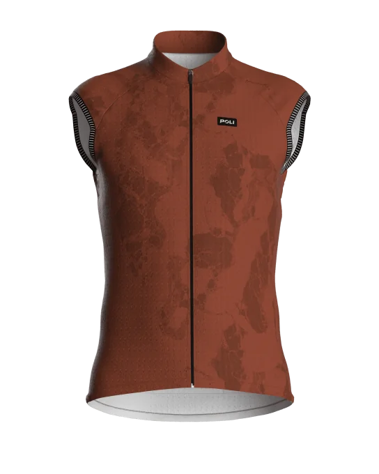 Maillot cyclisme sans manches unisexe - CARRARE