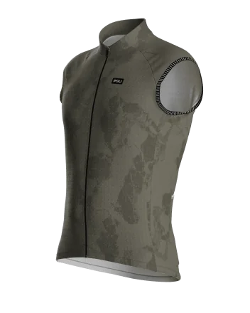 Maillot cyclisme sans manches unisexe - CARRARE