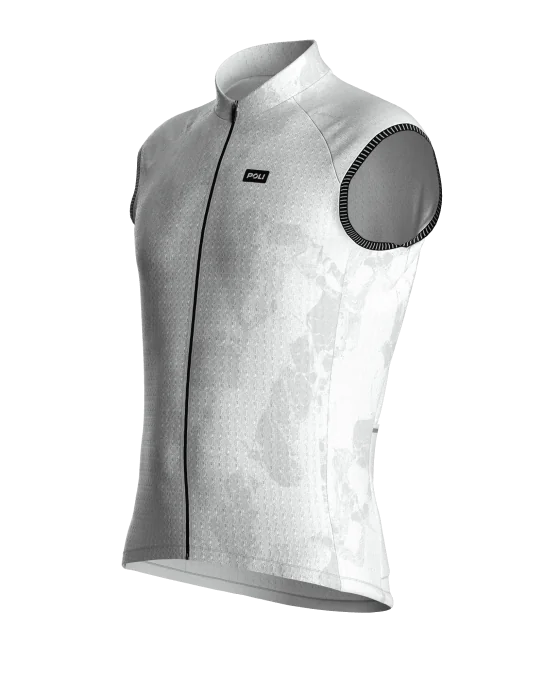 Maillot cyclisme sans manches unisexe - CARRARE