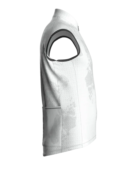 Maillot cyclisme sans manches unisexe - CARRARE