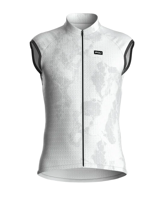 Maillot cyclisme sans manches unisexe - CARRARE