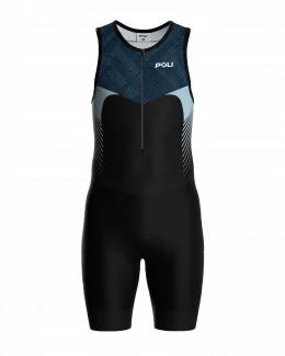 Trifonction sans manches homme - HYDRIS | NOIR/BLEU