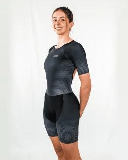 Trifonction premium femme manches courtes - DEEPRA | NOIR