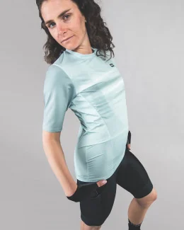 T-shirt gravel unisexe - SIROCCO | BLEU CLAIR