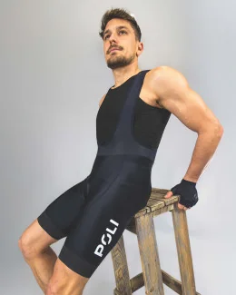 Cuissard cyclisme unisexe - ESSENTIEL | NOIR