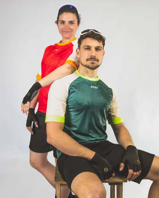Maillot VTT manches courtes unisexe - SIERRA