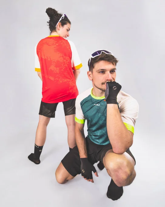 Maillot VTT manches courtes unisexe - SIERRA