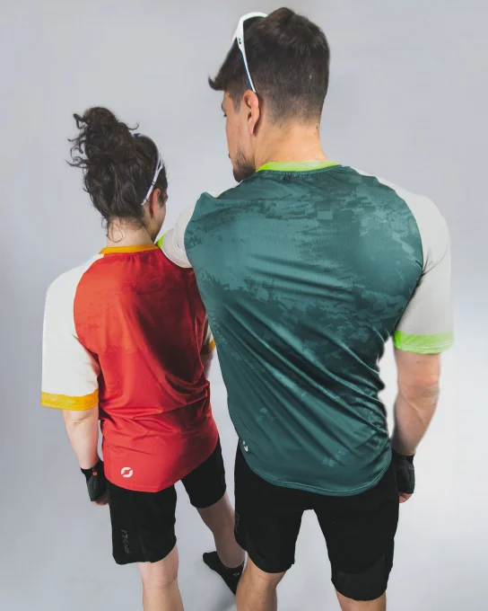Maillot VTT manches courtes unisexe - SIERRA