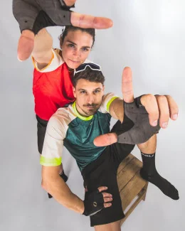 Maillot VTT manches courtes unisexe - SIERRA | ROUGE