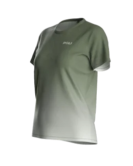 T-shirt running femme - VECTRA | KAKI