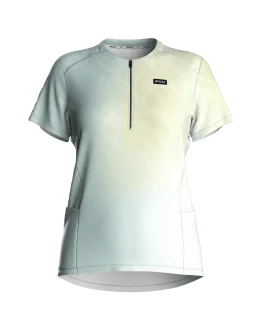 Maillot trail femme - BIOTOPE | BLEU CLAIR