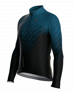 Maillot cyclisme unisexe - SWELL | BLEU FONCÉ