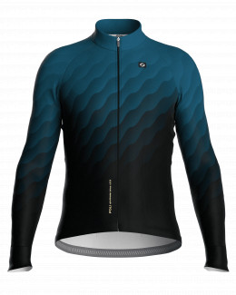 Maillot cyclisme unisexe - SWELL | BLEU FONCÉ
