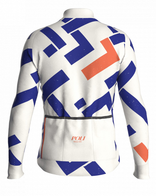 Maillot vélo manches longues unisexe - GRIDCUT