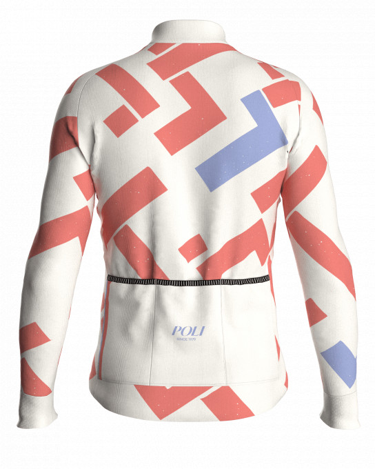 Maillot vélo manches longues unisexe - GRIDCUT