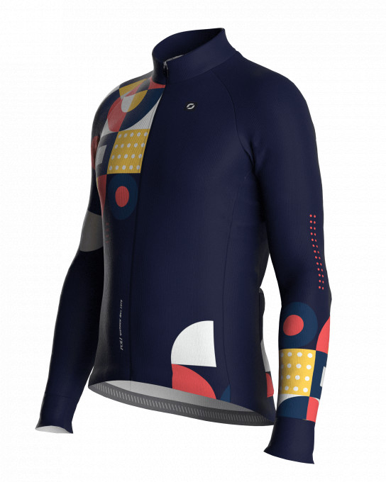 Maillot vélo manches longues unisexe - BAUHAUS