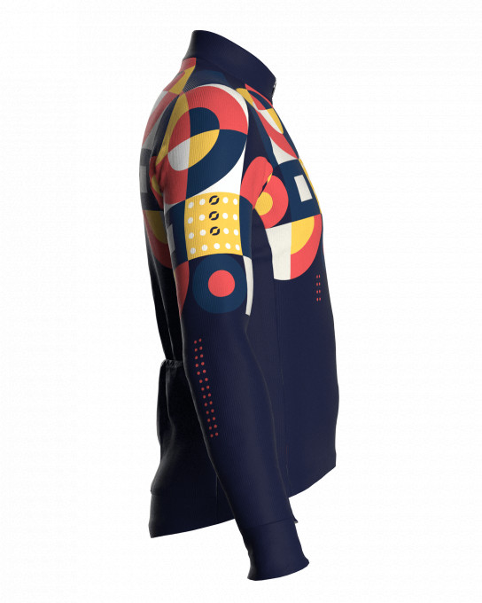 Maillot vélo manches longues unisexe - BAUHAUS