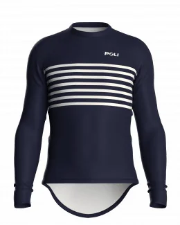 T-shirt d'aviron unisexe - LINARIS | BLEU MARINE
