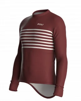T-shirt d'aviron unisexe - LINARIS | Terracotta