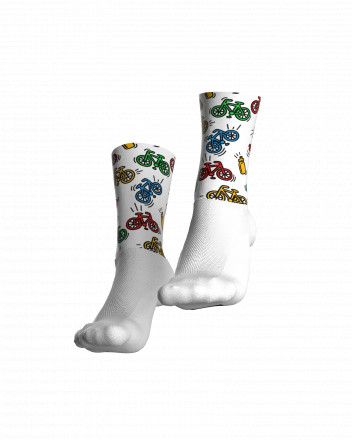 Paire de chaussettes cyclisme aéro - LOOPIE