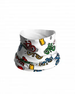 Tour de cou multifonctions unisexe - LOOPIE | BLANC