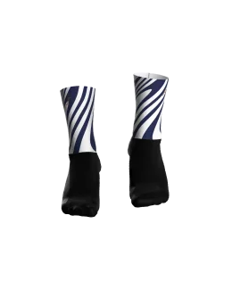 Paire de chaussettes cyclisme aéro - ZEPHIR | BLEU MARINE